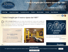 Tablet Screenshot of casadeimaterassi.it